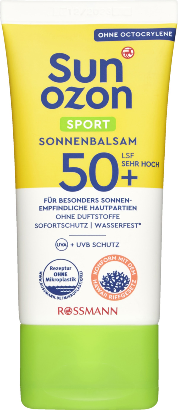 Bild 1 von sunozon Sport Sonnenbalsam Sport LSF 50+