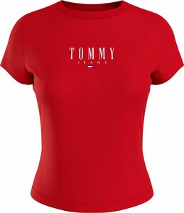 Tommy Jeans T-Shirt TJW BBY ESSENTIAL LOGO 2 mit Logodruck und Logostickerei
