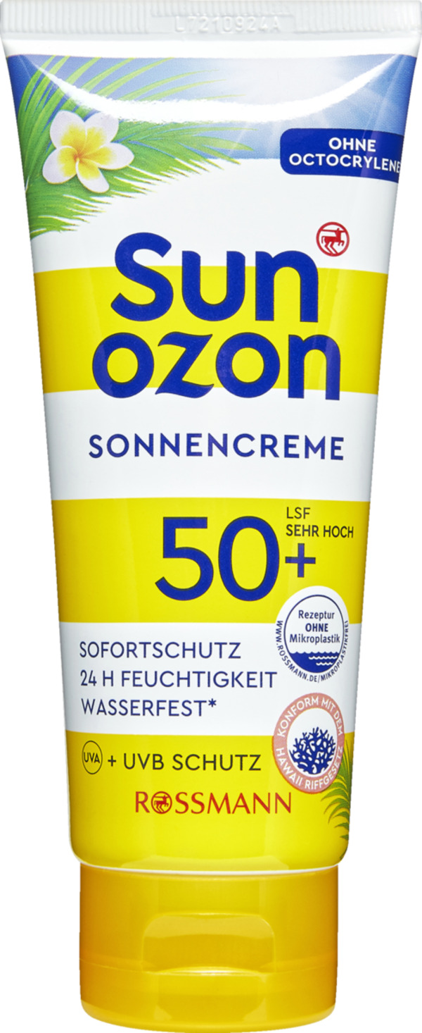 Bild 1 von sunozon Classic Sonnencreme LSF 50+