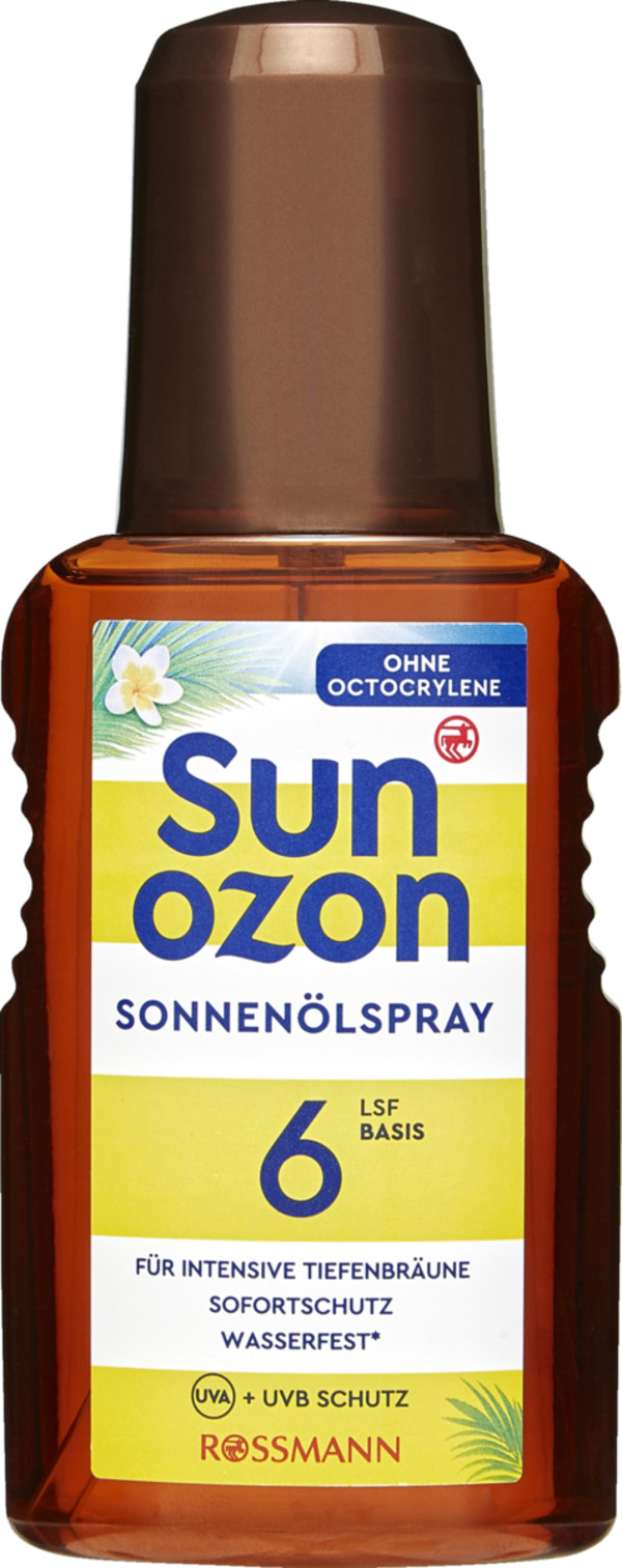 Bild 1 von sunozon Classic Sonnenölspray LSF 6
