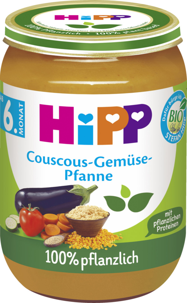 Bild 1 von HiPP Bio Couscous-Gemüse-Pfanne