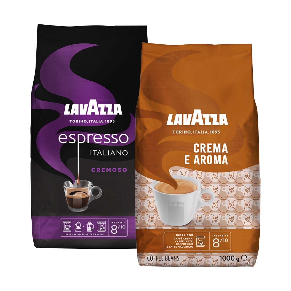 Lavazza Crema E Aroma Oder Espesso Cremoso Ganze Bohnen Je G Btl