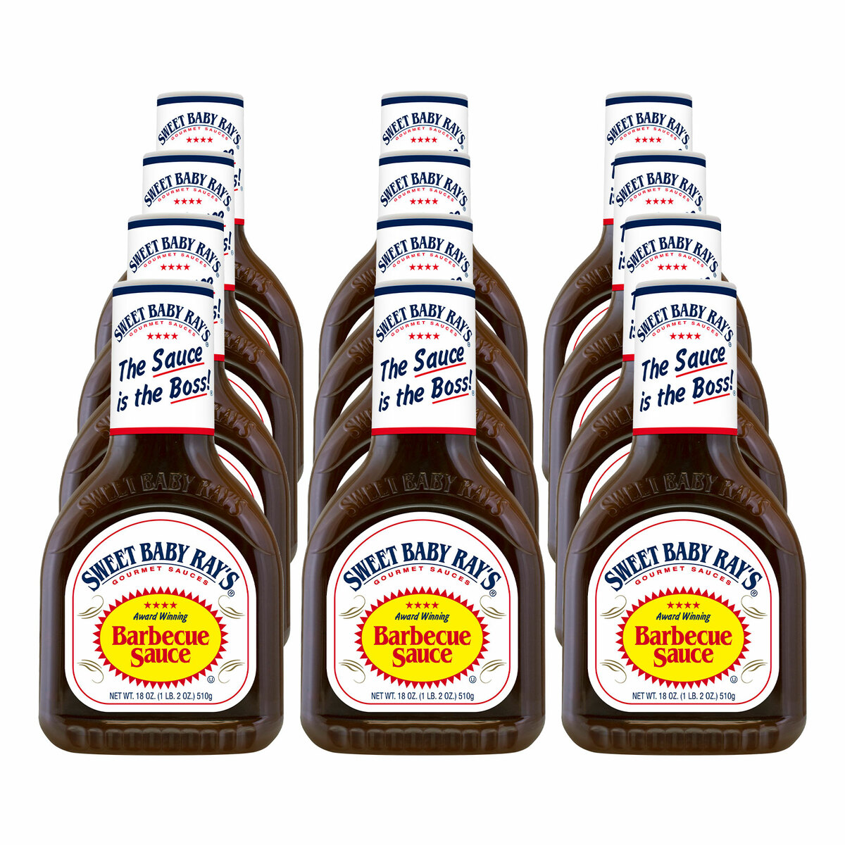 Bild 1 von Sweet Baby Ray's BBQ-Sauce Original 510 g, 12er Pack