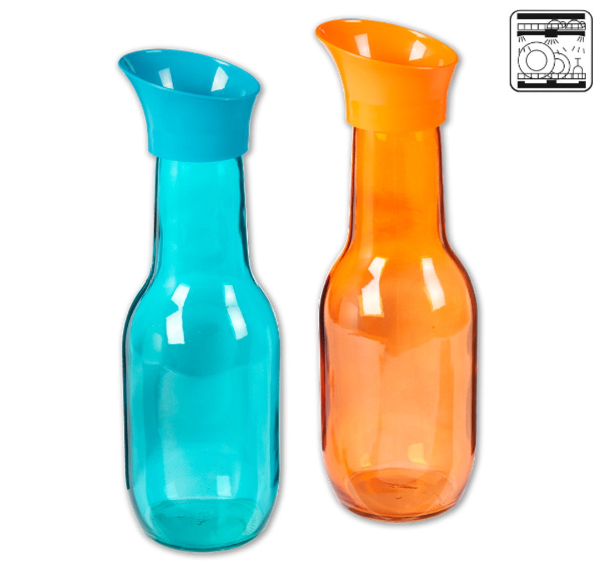 Bild 1 von Bunte Glaskaraffe*