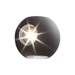 AEG 
                                            LED-Außenwandleuchte Gus, 4-flammig, 9,5 W, 720 lm