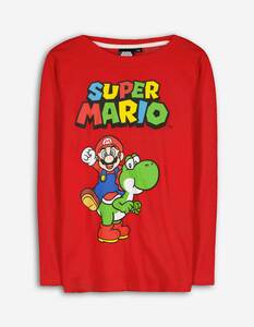 Kinder Langarmshirt - Super Mario