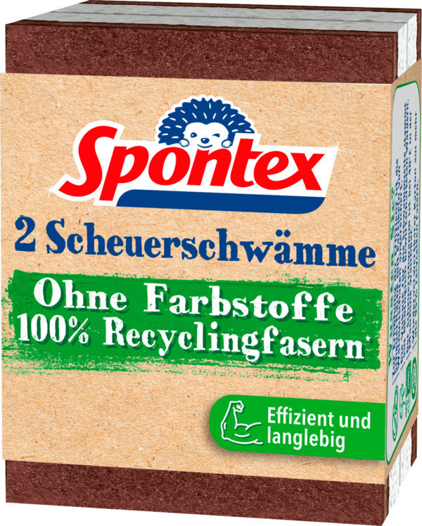 Bild 1 von Spontex Scheuerschwamm ohne Farbstoffe