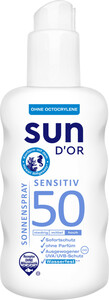 Sun D'OR Sonnenpray Sensitiv LSF 50 200ML