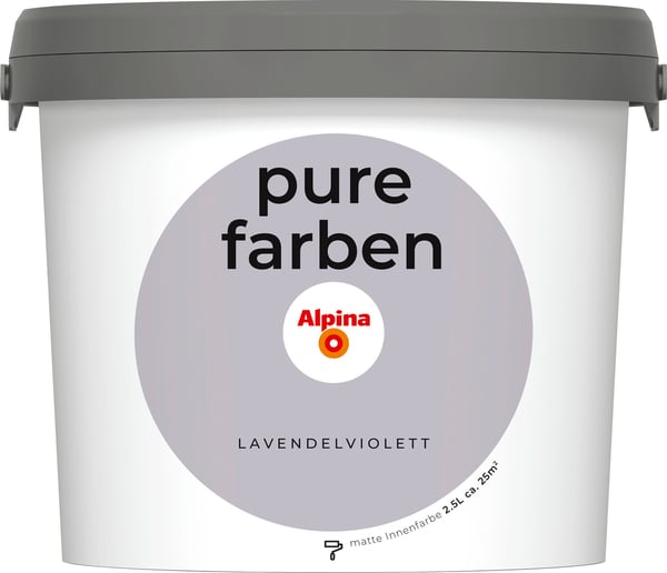 Bild 1 von Alpina  Pure Farben Lavendelviolett 2,5 Liter