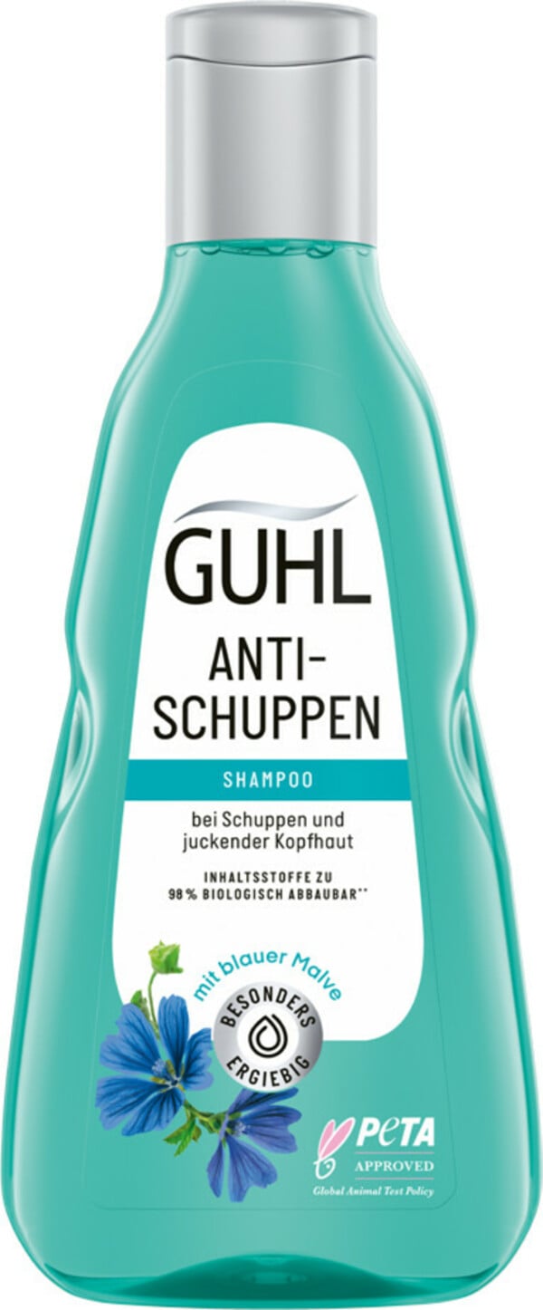 Bild 1 von Guhl Anti-Schuppen Shampoo bei Schuppen und juckender Kopfhaut 250ML