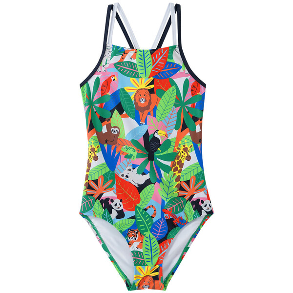 Bild 1 von Mädchen Badeanzug mit Dschungel-Motiven