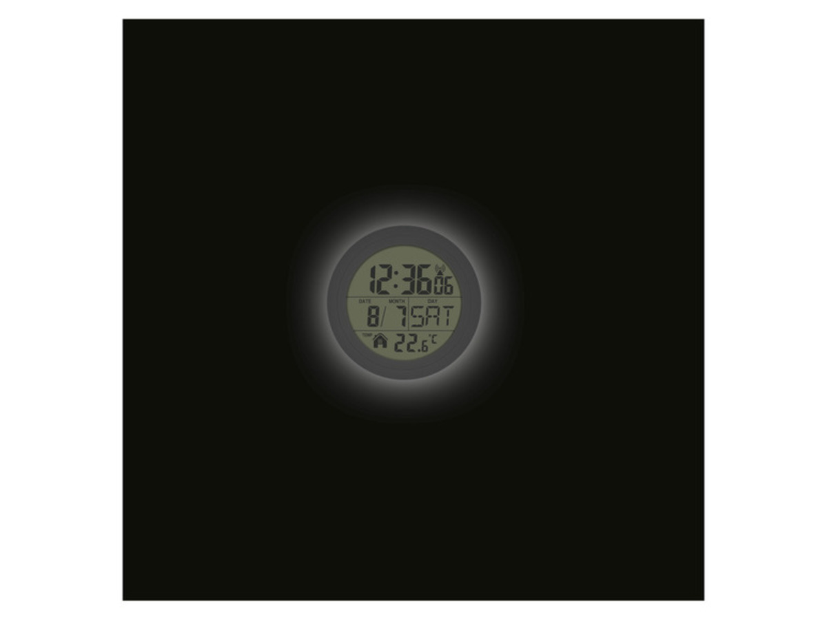 Bild 3 von AURIOL® Funk-Badezimmeruhr, mit Saugnäpfen