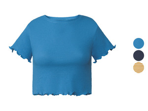 esmara® Damen T-Shirt mit Waffelstruktur