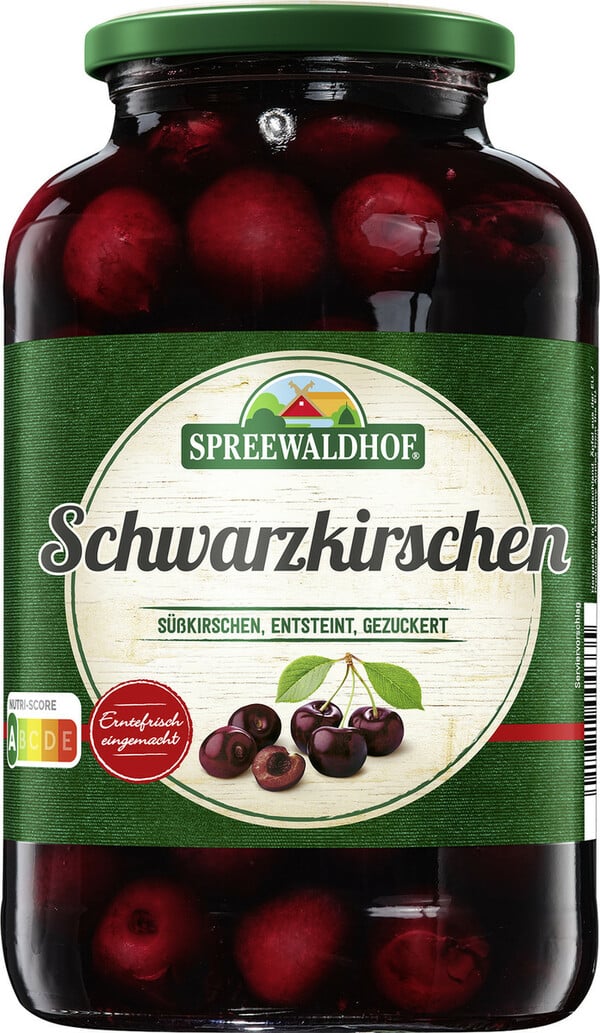 Bild 1 von Spreewaldhof Schwarzkirschen entsteint 680G