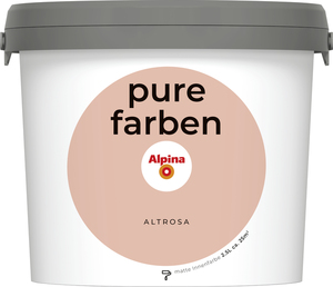 Alpina  Pure Farben Altrosa 2,5 Liter