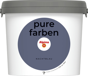 Alpina  Pure Farben Nachtblau 2,5 Liter