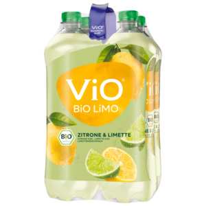 Vio Bio Limo Zitrone-Limette 4x1l