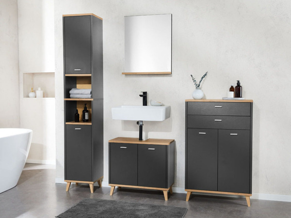 Bild 2 von LIVARNO home Badmöbel-Set »Corfu«, kratzfest und pflegeleicht