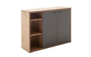 MCA furniture - Kommode Lizzano in Royal grey/Balkeneiche-Nachbildung