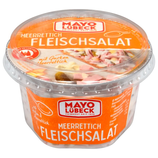 Bild 1 von Mayo Feinkost Meerrettich Fleichssalat 200g