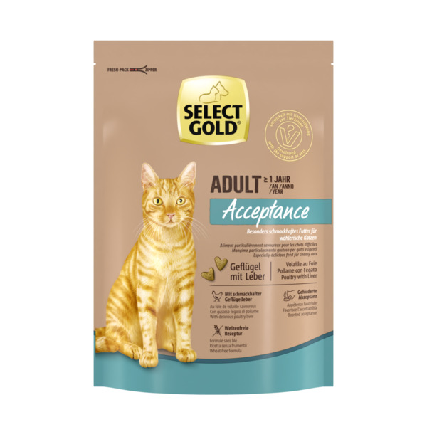 Bild 1 von SELECT GOLD Acceptance Adult Geflügel & Leber 300 g