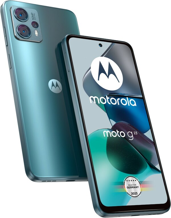 Bild 1 von Moto G23 Smartphone steel blue