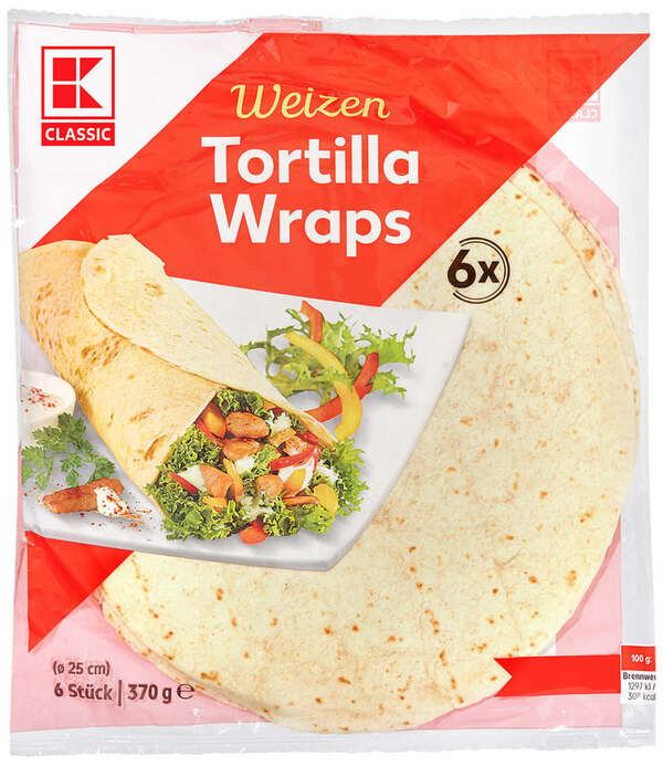 Bild 1 von K-CLASSIC Tortilla-Wraps