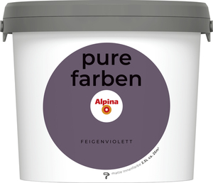 Alpina  Pure Farben Feigenviolett 2,5 Liter