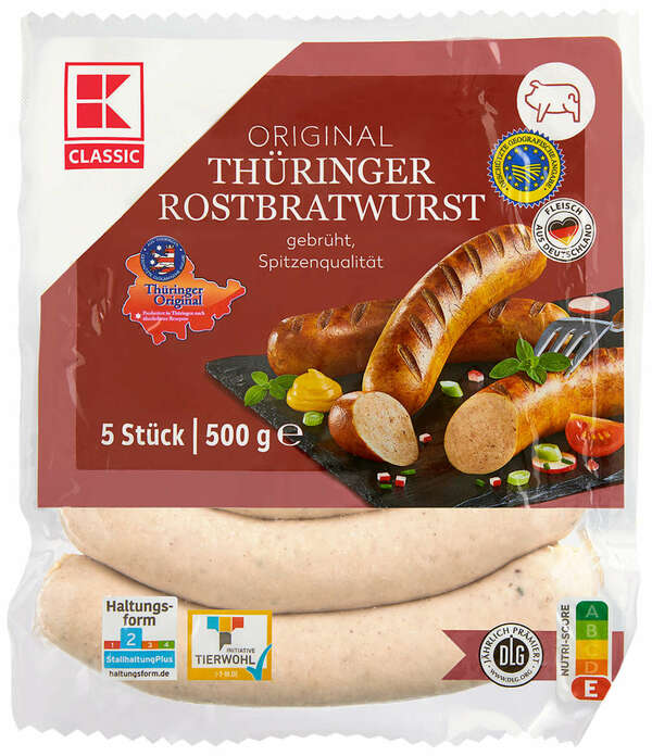 Bild 1 von K-CLASSIC Original Thüringer Rostbratwurst