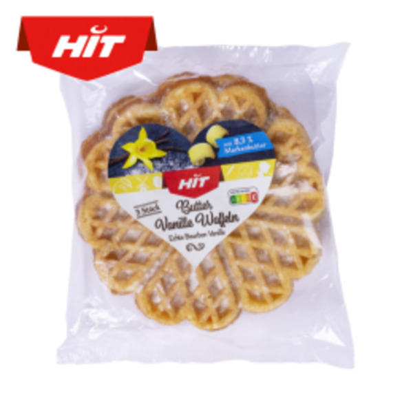 Bild 1 von HIT Butter Vanille Herzwaffel