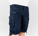 Bild 3 von Geographical Norway Cargohose Herren kurze Hose Brpanoramique Navy (Packung, 1-tlg) Mit Grütel