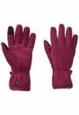 Bild 1 von Jack Wolfskin Spirit Fleece Glove Youth Fleece-Handschuhe Kinder L/XL rot dark ruby