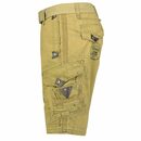 Bild 2 von Geographical Norway Cargoshorts Herren kurze Hose BRPEANUT Masyic (Packug, 1-tlg) Mit Gürtel