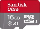 Bild 1 von Sandisk microSDHC Ultra (16GB) + Adapter Speicherkarte