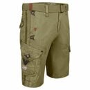 Bild 1 von Geographical Norway Cargoshorts Herren kurze Hose BRPEANUT MASTIC (Packung, 1-tlg) Mit Grütel