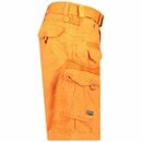 Bild 4 von Geographical Norway Cargoshorts Herren kurze Hose Brpanoramique Orange (Packung, 1-tlg) Mit Gürtel