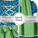 Bild 2 von Nübler Dirndl Kinderdirndl 3-teilig Dorle in Blau vom Nübler