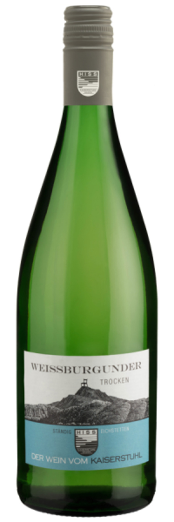 Bild 1 von Weißburgunder Liter trocken - 2022 - Hiss - Deutscher Weißwein