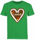 Bild 2 von Shirtracer T-Shirt Lebkuchenherz Lausbub - Mode für Oktoberfest Kinder Outfit - Jungen Kinder T-Shirt tshirts für kinder boarisch - t-shirt +jungs trachten - trachtenmode