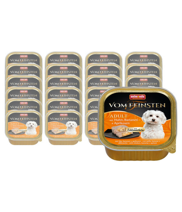 Bild 1 von animonda VOM FEINSTEN Nassfutter für Hunde Adult mit Schlemmerkern, 22 x 150 g