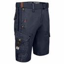 Bild 1 von Geographical Norway Cargoshorts Herren kurze Hose BRPEANUT Navy (Packung, 1-tlg) Mit Gürtel