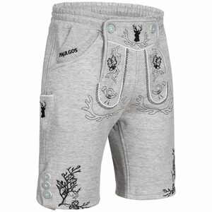 PAULGOS Trachtenhose PAULGOS Herren Trachten Jogginghose - Design Trachten Lederhose - JOK3 - in 3 Farben erhältlich - Größe S - 5XL