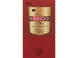 Roter Wikinger Met Bag-in-Box, Honigweinmischgetränk 6% Vol