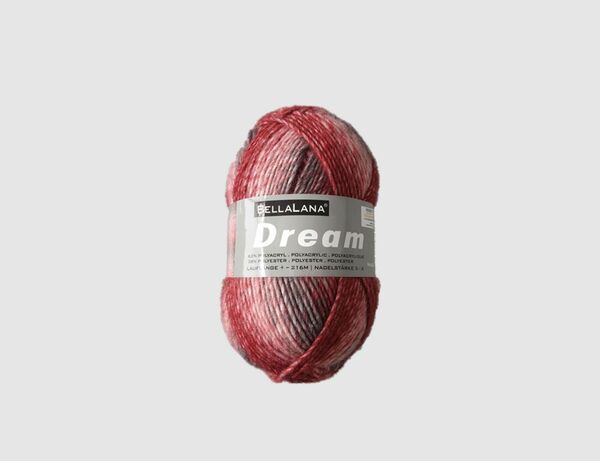 Bild 1 von Strickgarn Dream Beere gemustert