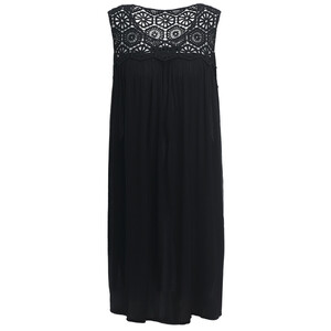 Damen Kleid mit Makramee-Spitze