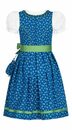 Bild 3 von Nübler Dirndl Kinderdirndl 3-teilig Dorle in Blau vom Nübler