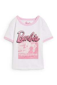 C&A Barbie-Kurzarmshirt, Weiß, Größe: 176