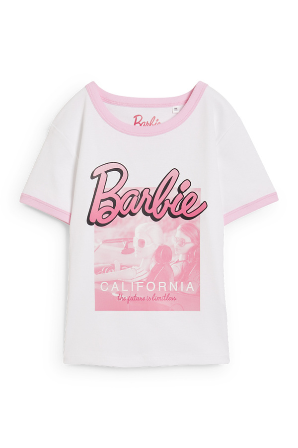 Bild 1 von C&A Barbie-Kurzarmshirt, Weiß, Größe: 176