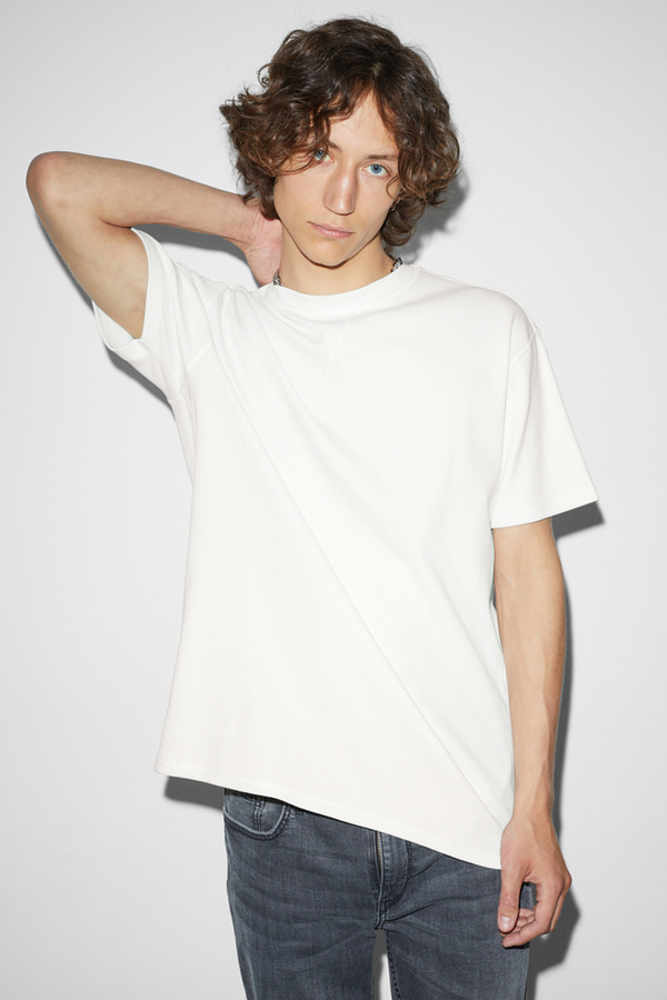 Bild 1 von C&A T-Shirt, Weiß, Größe: XS