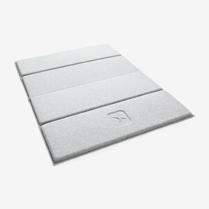 Mini-Pilatesmatte grau 50 cm × 39 cm × 8 mm